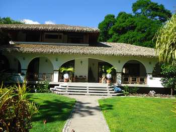 Vue de la maison du Golfe de Nicoya, Costa Rica