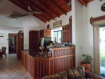 Vue de la maison du Golfe de Nicoya, Costa Rica