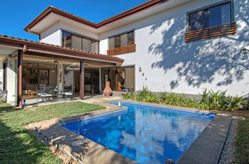 Vue de la maison de Tamarindo, Costa Rica