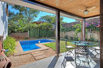 Vue de la maison de Tamarindo, Costa Rica
