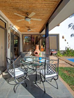 Vue de la maison de Tamarindo, Costa Rica