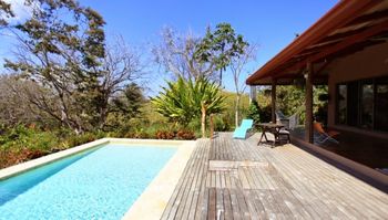 Vue de la maison de Santa Teresa, Costa Rica