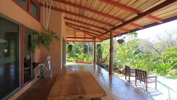 Vue de la maison de Santa Teresa, Costa Rica