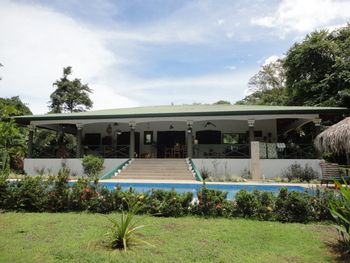 Vue de la maison de Ojochal, Costa Rica