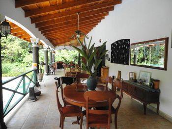 Vue de la maison de Ojochal, Costa Rica