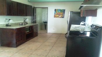 Vue de la maison de Potrero, Costa Rica