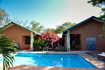 Vue de la maison de Samara, Costa Rica
