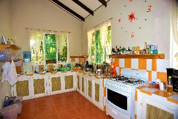 Vue de la maison de Samara, Costa Rica