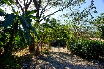 Vue de la maison de Samara, Costa Rica
