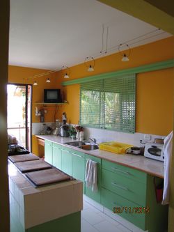 Vue de la maison de Santa Ana, Costa Rica