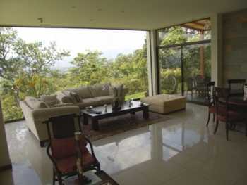 Vue de la maison de Ciudad Colon, Costa Rica