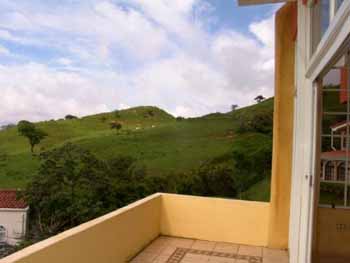 Vue de la maison de Ciudad Colon, Costa Rica
