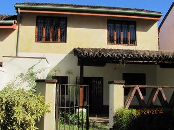 Vue de la maison d'Escazu, Costa Rica