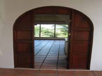 Vue de la maison d'Escazu, Costa Rica