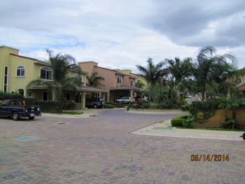 Vue de la maison de Guachipelin, Costa Rica