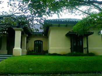 Vue de la maison de Santa Ana, Costa Rica