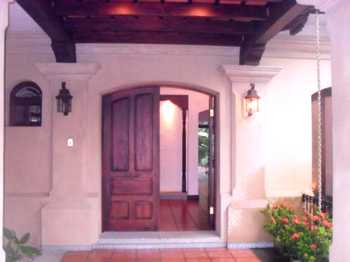 Vue de la maison de Santa Ana, Costa Rica