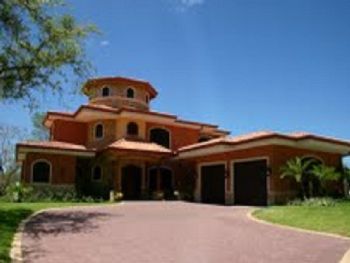 Vue de la maison de Conchal, Costa Rica