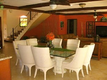 Vue de la maison de Conchal, Costa Rica