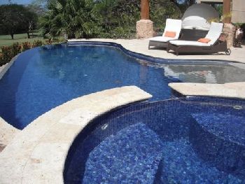 Vue de la maison de Conchal, Costa Rica