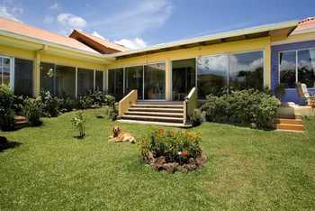 Vue de la maison d'Escazu, Costa Rica
