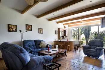 Vue de la maison d'Escazu, Costa Rica