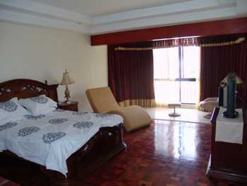 Vue de la maison d'Escazu, Costa Rica