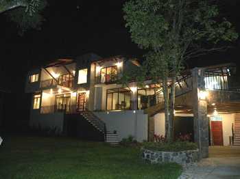 Vue de la maison de Santa Ana, Costa Rica