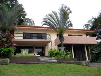 Vue de la maison d'Escazu, Costa Rica