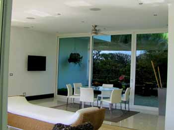 Vue de la maison de Santa Ana, Costa Rica