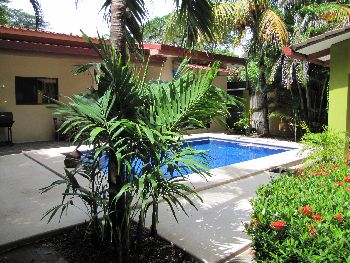 Vue de la maison de Playa Potrero, Costa Rica