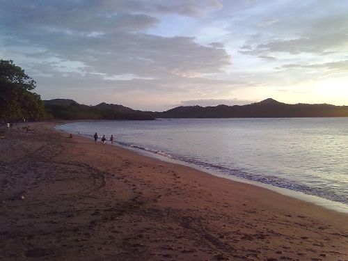 Vue de la maison de Playa Potrero, Costa Rica
