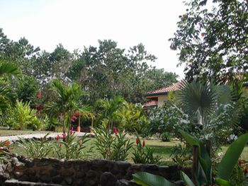 Vue de la maison d'Ojochal, Costa Rica