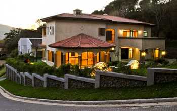 Vue de la maison de Santa Ana, Costa Rica