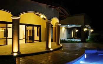 Vue de la maison de Santa Ana, Costa Rica