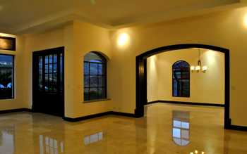 Vue de la maison de Santa Ana, Costa Rica