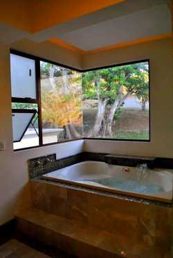 Vue de la maison de Santa Ana, Costa Rica