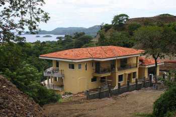 Vue de la maison de Flamingo, Costa Rica