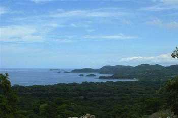 Vue de la maison de Flamingo, Costa Rica