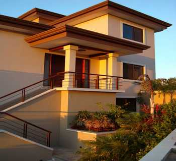 Vue de la maison de Santa Ana, Costa Rica