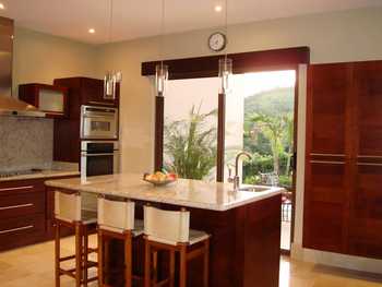 Vue de la maison de Santa Ana, Costa Rica