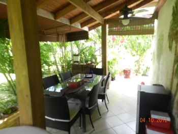 Vue de la maison de Playa Flamingo, Costa Rica