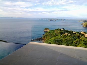 Vue de la maison de Ocotal, Costa Rica