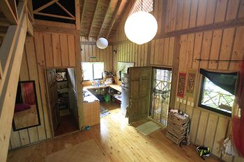 Vue de la maison de Malpais, Costa Rica
