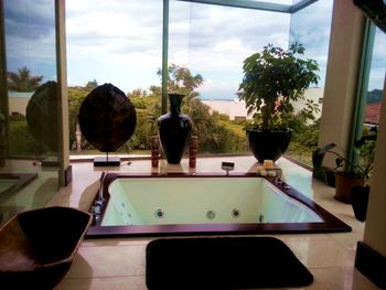 Vue de la maison de Santa Ana, Costa Rica