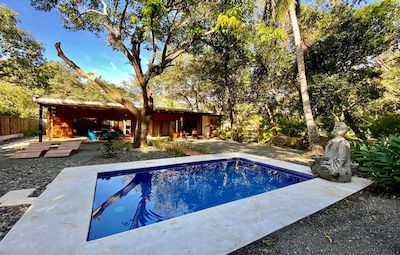 Vue de la maison de Potrero, costa rica