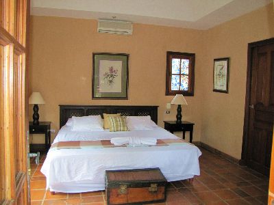 Vue des cabinas coloniales, Tamarindo, Costa Rica