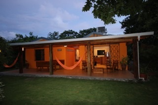 Vue de la maison de Cabuya, Costa Rica