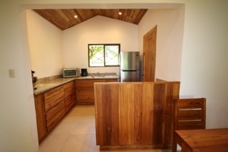 Vue de la maison de Cabuya, Costa Rica