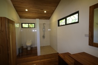 Vue de la maison de Cabuya, Costa Rica